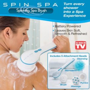 Telebrands Spin Spa Body Cleansing Kit