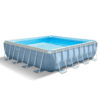 PK Intex Prism Frame Pool with filter Pump, Pool Cover & Ladder