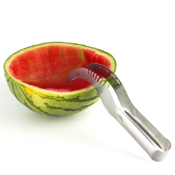 Angurello Stainless Steel Watermelon Fruit Cutter & Server PK