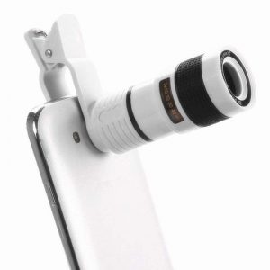 12x Mobile Clip Lens White