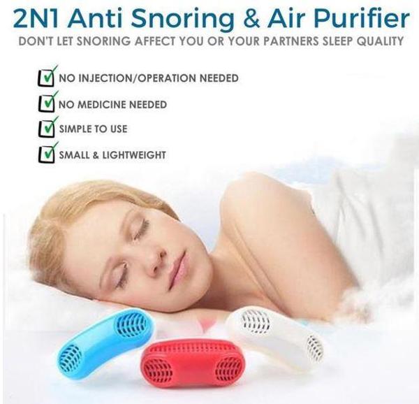 2 in 1 Anti-Snoring Device