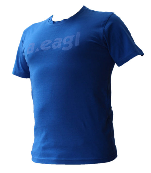 Crew Neck Blue T-Shirt
