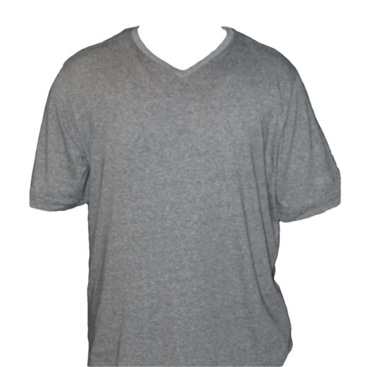 Download V Neck - T-Shirt - Grey Melange | T-Shirts in Pakistan