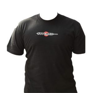 Telebrands Crew Neck Black Printed T-Shirt